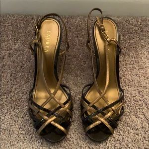 LAUREN - Ralph Lauren, strappy, wedge sandals